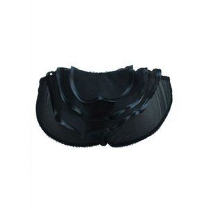 $150 MADE by NIKI Bikini UNDERWEAR Panty RUFFLED Back CHIFFON Silk